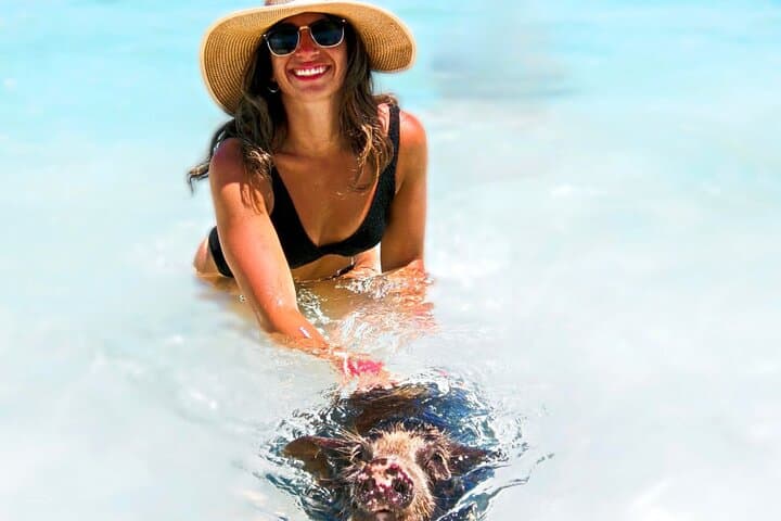 Swim with the Pigs on Rose Island — Private Beach Club Escape from Nassau photo 6