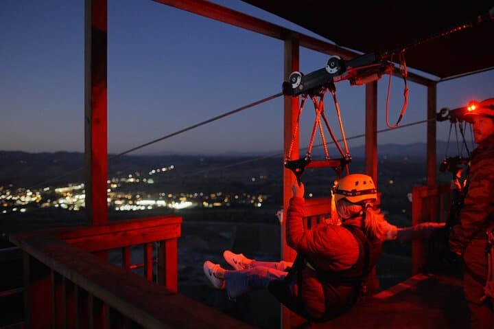 Moonlight Zipline Over Santa Ynez Valley — Full Moon Night Flight near Santa Barbara photo 5