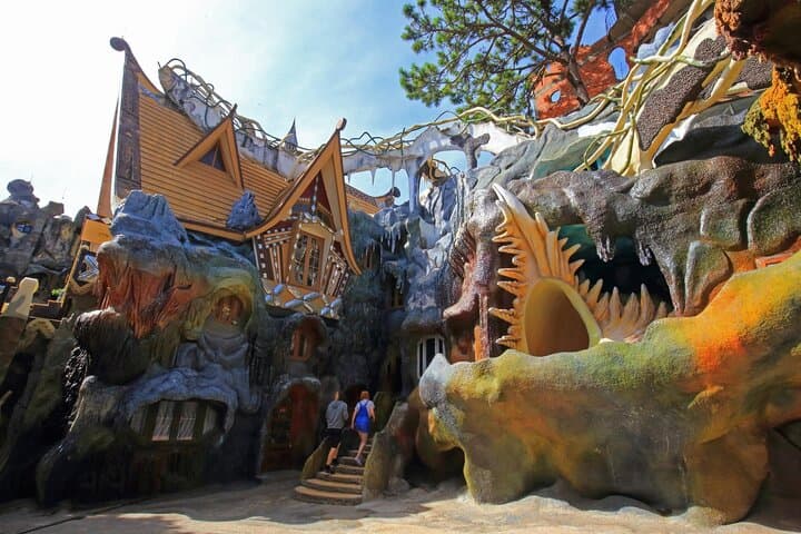Da Lat Full-Day: Langbiang Hike, Crazy House & Datanla Waterfall Adventure