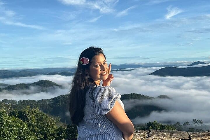 Da Lat Cloud Hunting Sunrise Tour: Cau Dat Tea Hills, Wind Turbines & Strawberry Farm photo 1