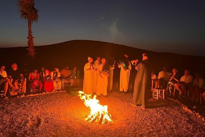 Agafay Desert Sunset Dinner, Live Music & Fire Show (Optional Camel Ride) photo 6