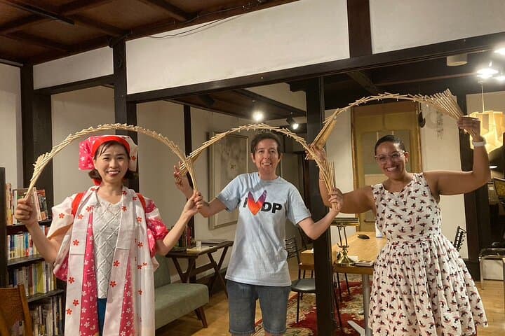 Learn Tamasudare: Hands-On Bamboo Performance Workshop in Kyoto photo 6