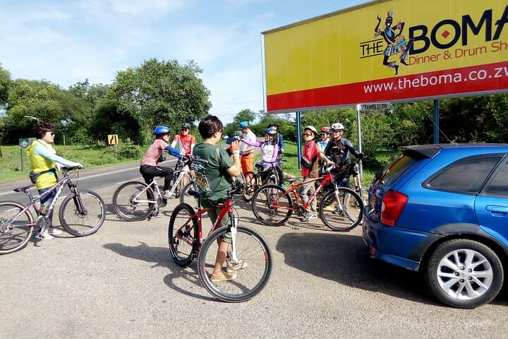 Victoria Falls Biking Tour — Sunset Ride Along the Zambezi & Township Loop
