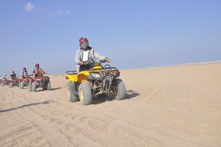 Sharm El Sheikh Mega Safari: ATV Dunes, Parasailing & Glass-Bottom Boat Adventure photo 4