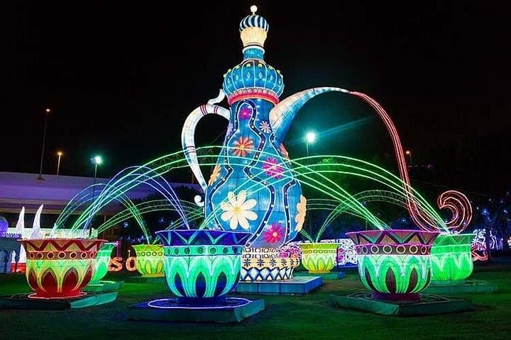 Dubai Glow Garden & Dinosaur Park Night Tickets — Illuminated Family Experience photo 2