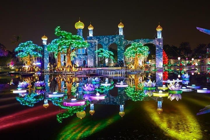 Dubai Glow Garden & Dinosaur Park Night Tickets — Illuminated Family Experience photo 3