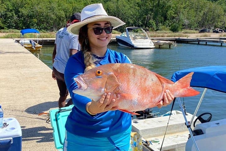Half-Day Reef Fishing Tour from Hopkins to South Caye — Belize Barrier Reef