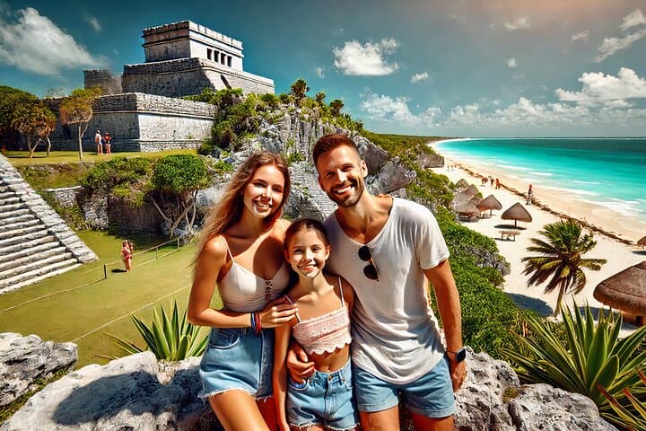 Tulum Ruins and Cenote Swim: Guided Day Tour from Playa del Carmen photo 1