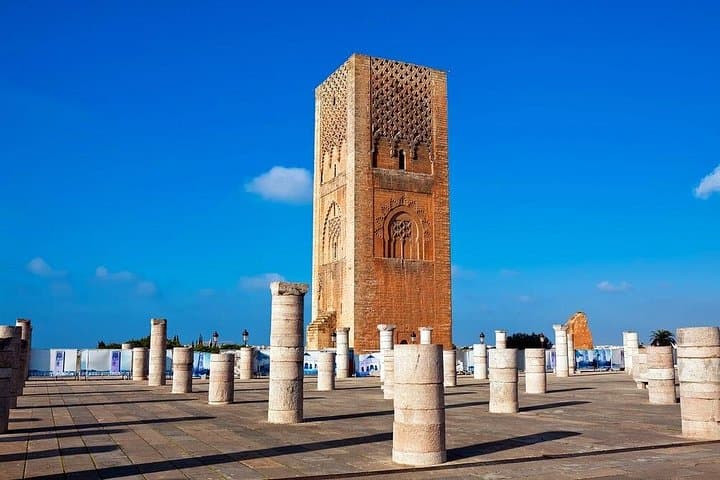 Rabat Day Trip from Casablanca — Hassan Tower, Kasbah of the Udayas & Chellah Ruins photo 1