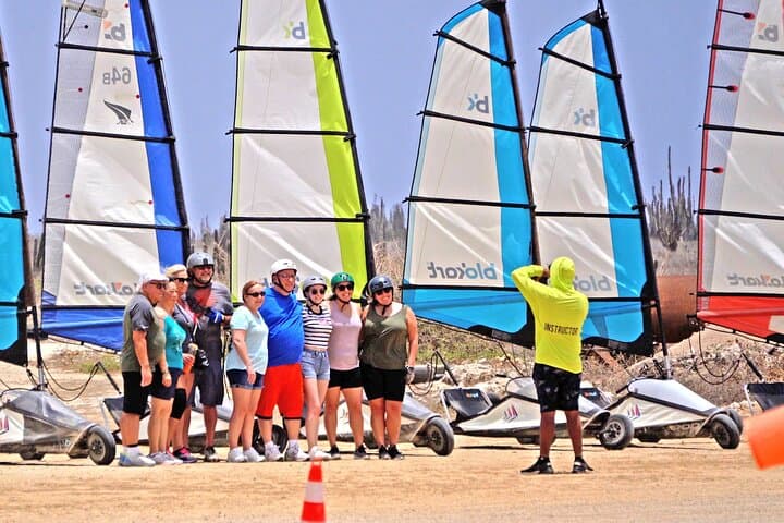 Bonaire Landsailing: Wind-Powered Blokarting on the Wild Side photo 4