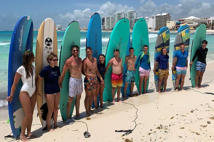 Learn to Surf in Cancún: 90-Min Beginner Surf Lesson & Board Rentals photo 6