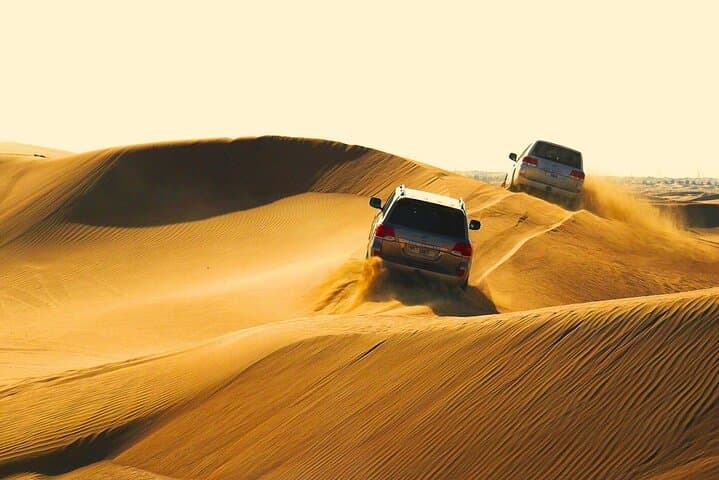 Doha Desert Safari: Half-Day Dune Bashing, Camel Ride & Sandboarding