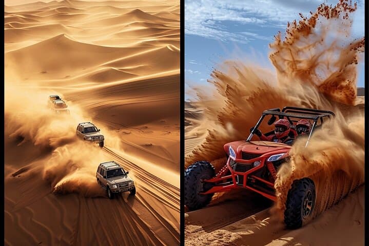 Doha Desert Safari: Half-Day Dune Bashing, Camel Ride & Sandboarding photo 2