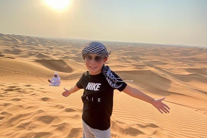 Morning Desert Safari in Abu Dhabi: Sunrise Dune Bashing & Sandboarding photo 3