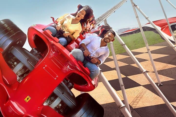 Abu Dhabi Day Trip from Dubai — Sheikh Zayed Mosque Tour & Ferrari World Thrills