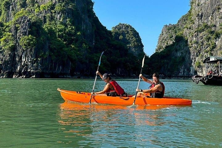 2-Day Bai Tu Long Bay Cruise: Kayak, Thien Canh Son Cave & Overnight from Hanoi photo 1