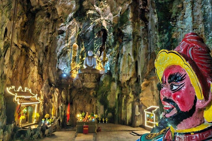Marble Mountains, Monkey Mountain & Âm Phủ Cave — Small-Group Day Tour from Da Nang
