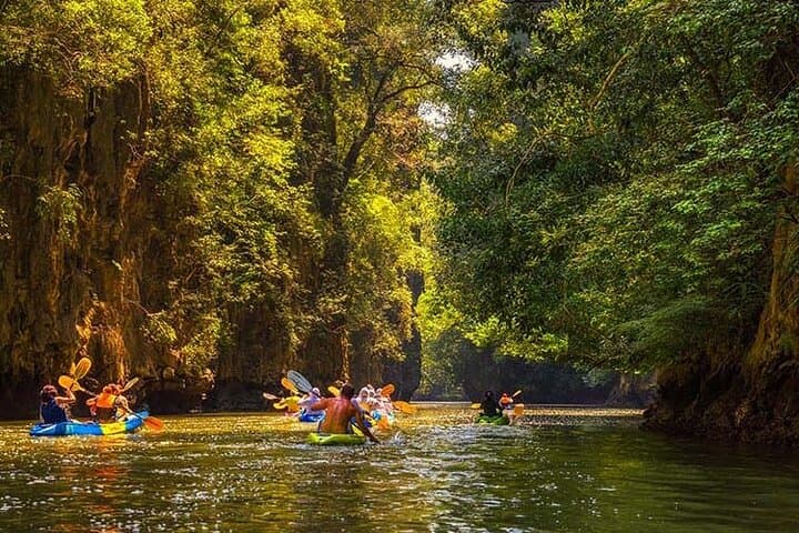 Twilight Sea Canoe: Phang Nga Bay Bioluminescent Canoe Tour from Ao Por