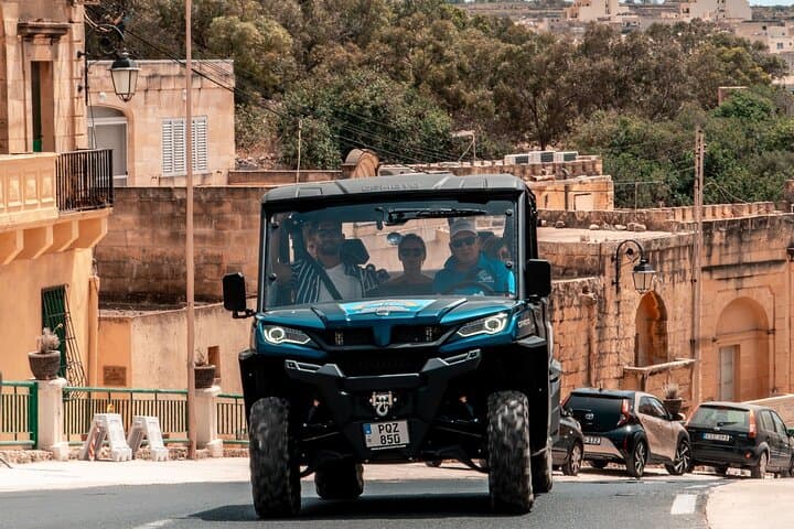 Explore Gozo by Chauffeured 4x4 Buggy: Day Tour with Lunch & Comino Swim