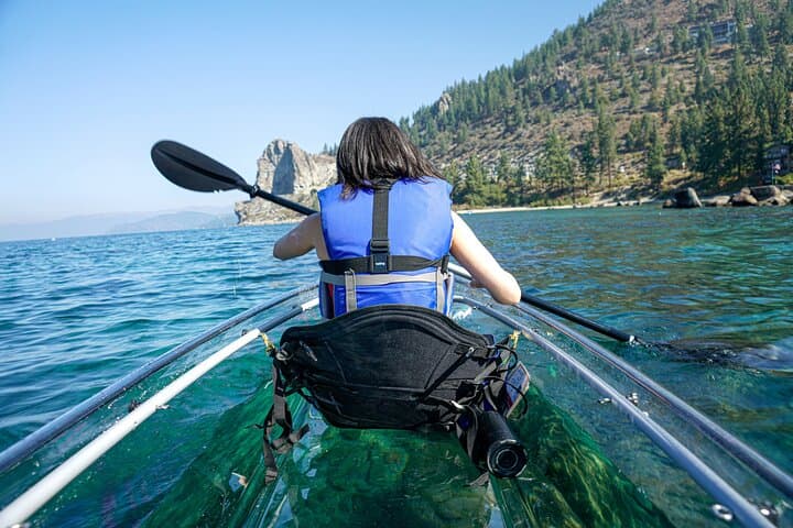 Paddle Clear: East Shore Transparent Kayak Tour at Lake Tahoe photo 3