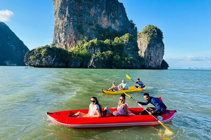 Phang Nga Bay Sea Canoeing and Bioluminescent Plankton Night Tour from Phuket photo 1