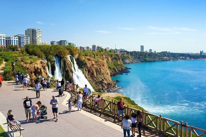Antalya Private Tour: Three Waterfalls and Old Town with Lunch