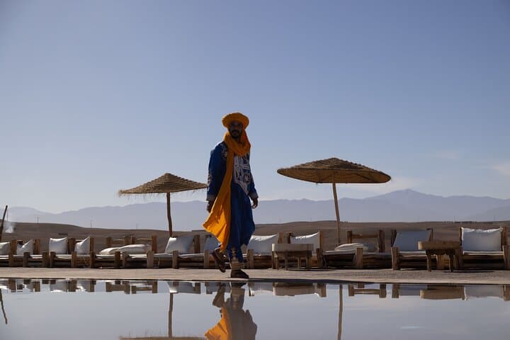 Sunset Camel Ride and Dinner at Alkamar Camp, Agafay Desert photo 3