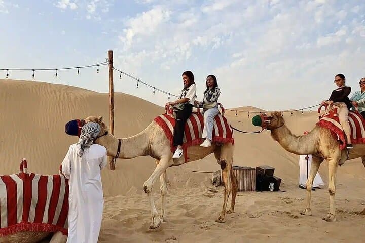 Dubai Desert Safari with Dune Bashing, Camel Ride & BBQ Dinner photo 4