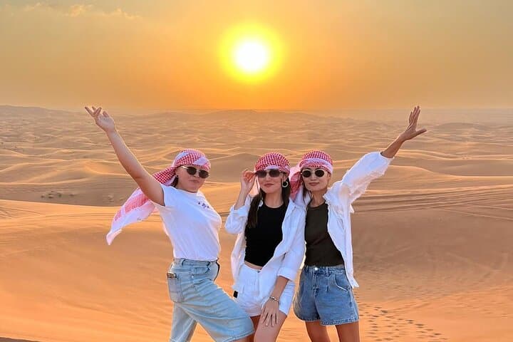 Evening Desert Safari in Dubai: Red Dune Dune-Bashing, Camel Rides & Bedouin Camp photo 3