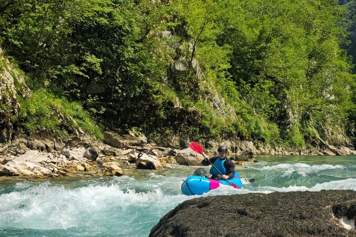 Tara River Packrafting Adventure — Paddle the Tara Canyon under Đurđevića Bridge photo 3