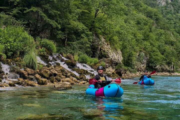 Tara River Packrafting Adventure — Paddle the Tara Canyon under Đurđevića Bridge photo 4
