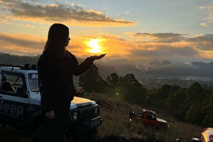 Mount Batur Sunrise Jeep Tour & Cepung Waterfall: 4x4 Dawn Adventure from Ubud photo 1