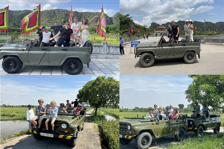 Tam Coc Jeep: Quick Highlights of Ninh Binh's Limestone Valleys