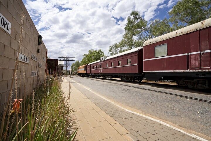 Red Centre Journey: Alice Springs Morning Tour to Ewaninga, Ooraminna & Old Ghan