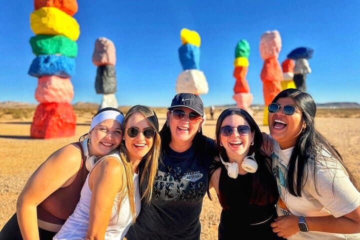Cross Hoover Dam: Half-Day Tour from Las Vegas to Seven Magic Mountains