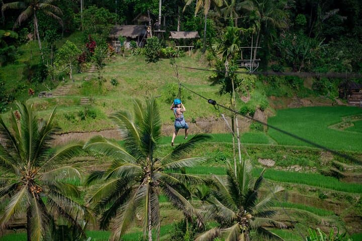 Ubud Half-Day Zipline & Jungle Swing Over Rice Terraces photo 5