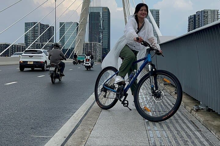 Discover Ho Chi Minh City Street Food & Hidden Life by Bicycle — 4-Hour Cyclo Tour photo 2