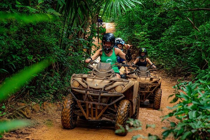 Riviera Maya Adrenaline: ATV, Zipline and Cenote Adventure photo 2