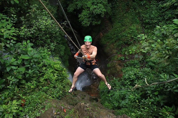 La Fortuna Canyoning & Waterfall Rappels — Pure Trek Rainforest Falls Adventure photo 2