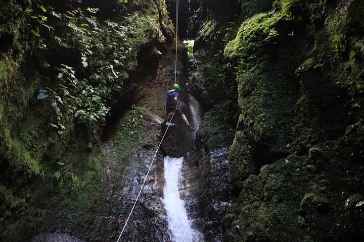 La Fortuna Canyoning & Waterfall Rappels — Pure Trek Rainforest Falls Adventure photo 6