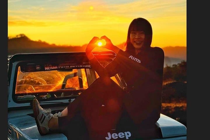 Mount Batur Sunrise Jeep Tour: Private 4x4 Sunrise & Lava-Field Views photo 2