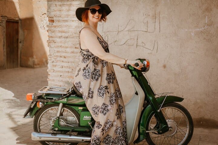 Marrakech Two‑Wheel City Tour — Explore the Medina by Motorcycle and Bicycle