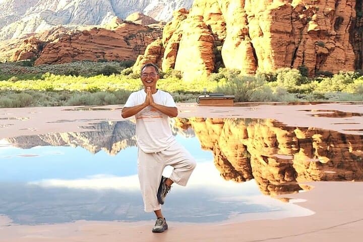 Snow Canyon Yoga Bliss: Sunrise Vinyasa & Restorative Flow in Utah photo 2