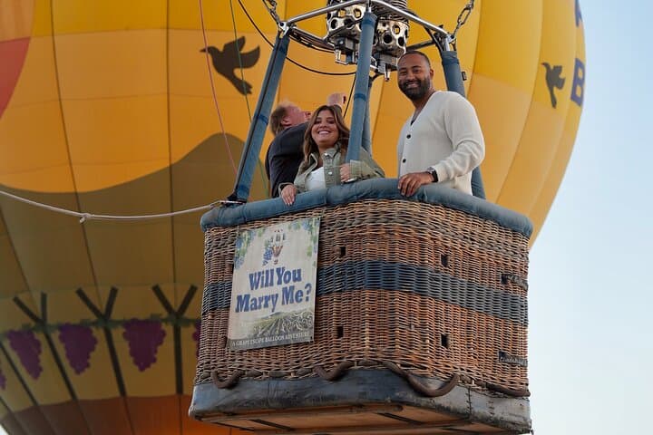 Private Sunrise Hot Air Balloon Flight Over Temecula Valley Wine Country photo 6