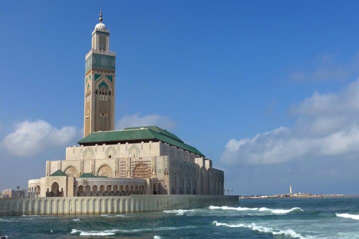 Casablanca Hassan II Mosque Guided Tour & Arab League Park Walk
