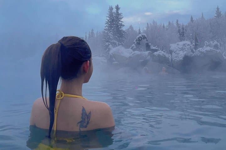 Chena Hot Springs Day Trip from Fairbanks — Soak, Ice Museum & Northern Lights Potential photo 1