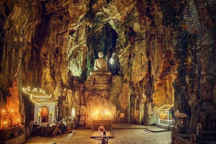 Da Nang Marble Mountain & Monkey Mountain Luxury Day Tour — Caves, Lady Buddha, Marble Carving photo 4