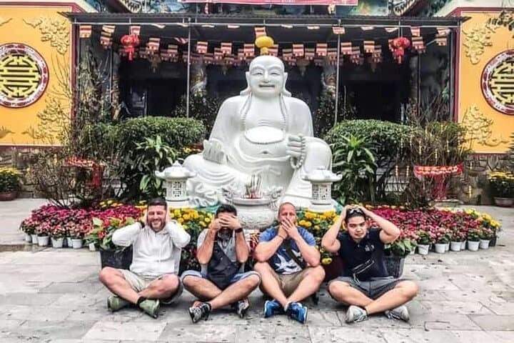 Da Nang Marble Mountain & Monkey Mountain Luxury Day Tour — Caves, Lady Buddha, Marble Carving photo 5