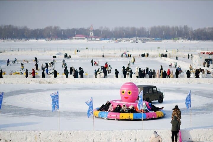 Harbin Ice & Snow Carnival Day Tour on the Frozen Songhua River