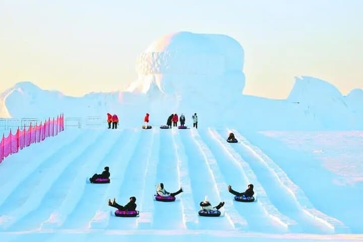Harbin Ice & Snow Carnival Day Tour on the Frozen Songhua River photo 2